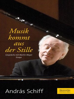 cover image of Musik kommt aus der Stille